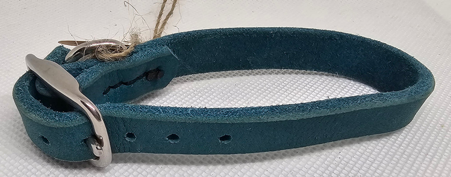 Genähte Sofortkauf Fettleder Halsbänder