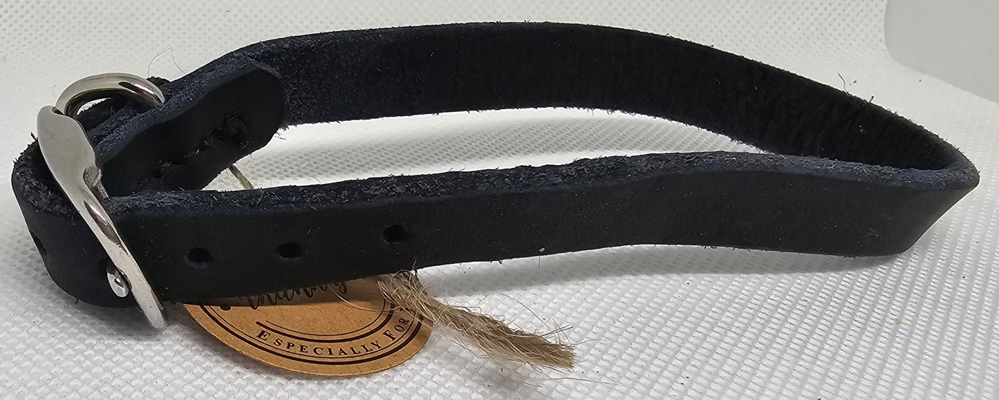 Genähte Sofortkauf Fettleder Halsbänder