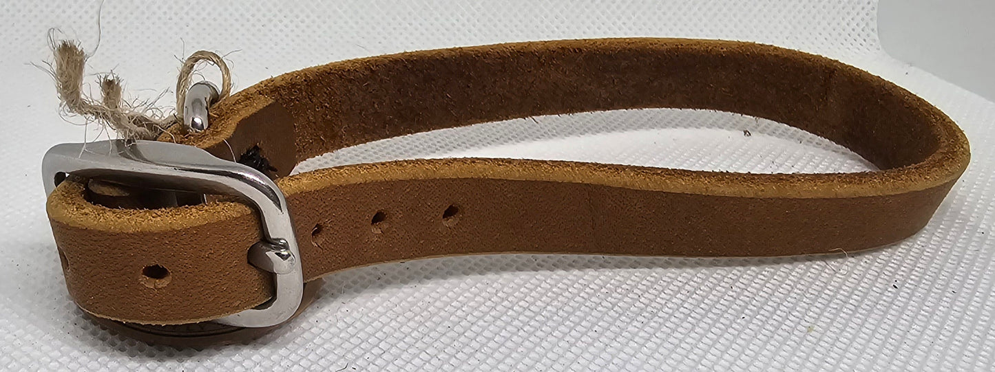 Genähte Sofortkauf Fettleder Halsbänder