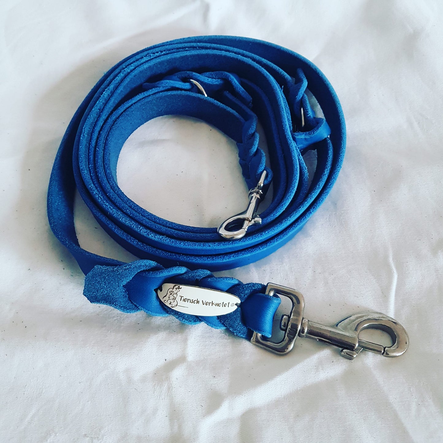 Individuelle Leine aus Fettleder